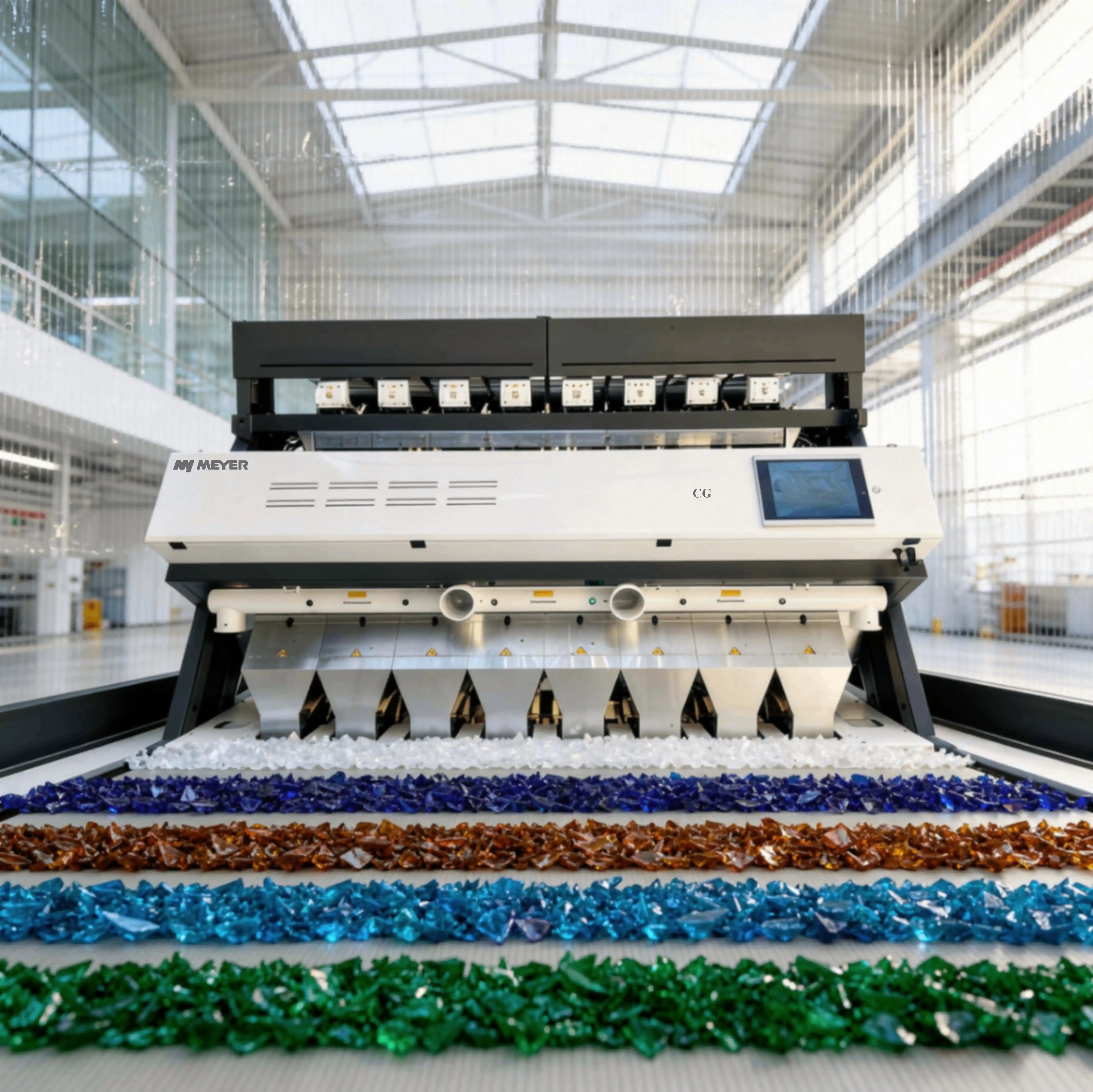 Переработка пластика - фотосепараторы Meyer Переработка пластика - фотосепараторы Meyer