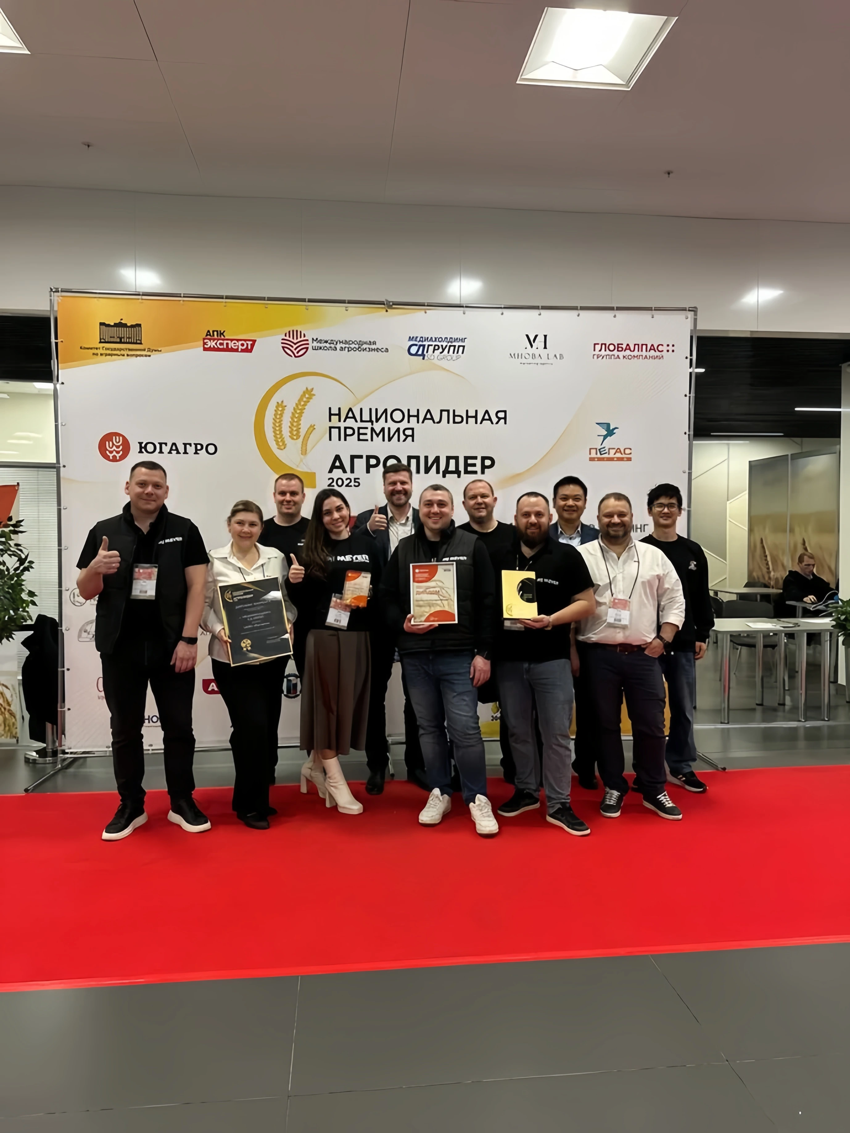 Команда Руспром Meyer на выставке ЮгАгро 2025