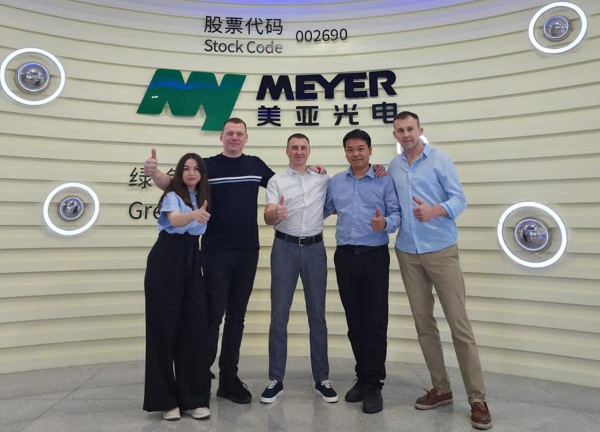 Командировка в Китай на завод MEYER
