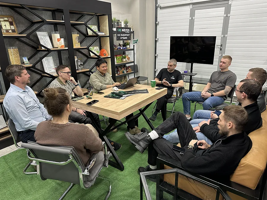 визит представителя завода Meyer в Руспром 2